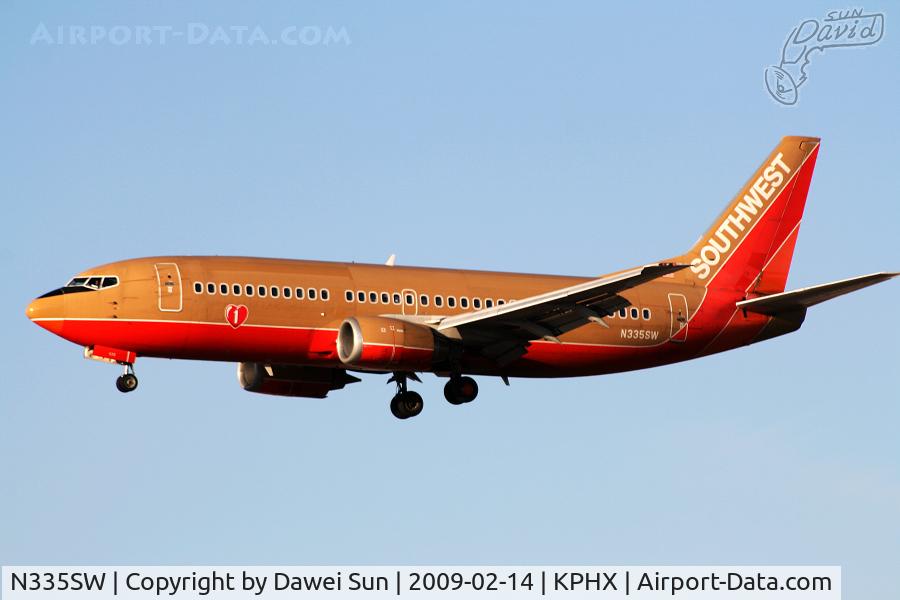 N335SW, 1988 Boeing 737-3H4 C/N 23939, N335SW
