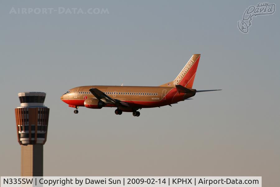 N335SW, 1988 Boeing 737-3H4 C/N 23939, -
