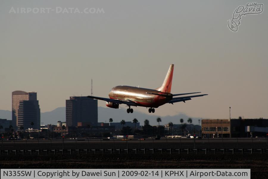 N335SW, 1988 Boeing 737-3H4 C/N 23939, - -