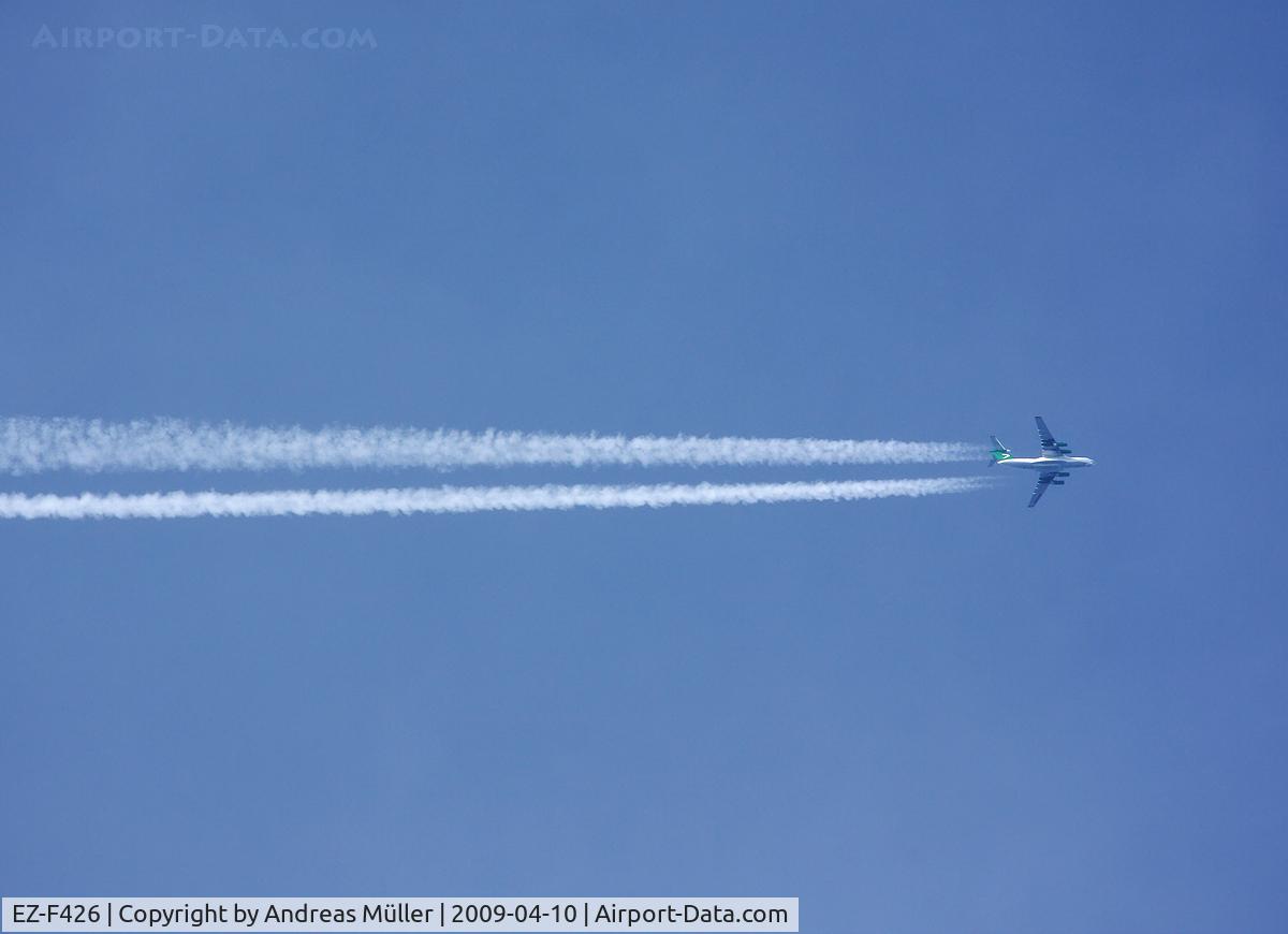 EZ-F426, Ilyushin Il-76TD C/N 1033418609, Over Graz.