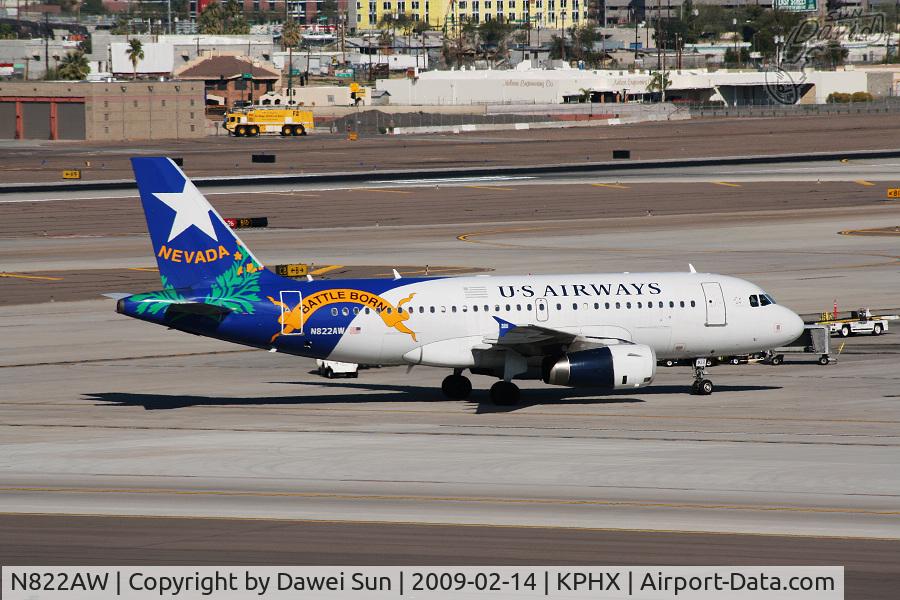 N822AW, 2000 Airbus A319-132 C/N 1410, 319