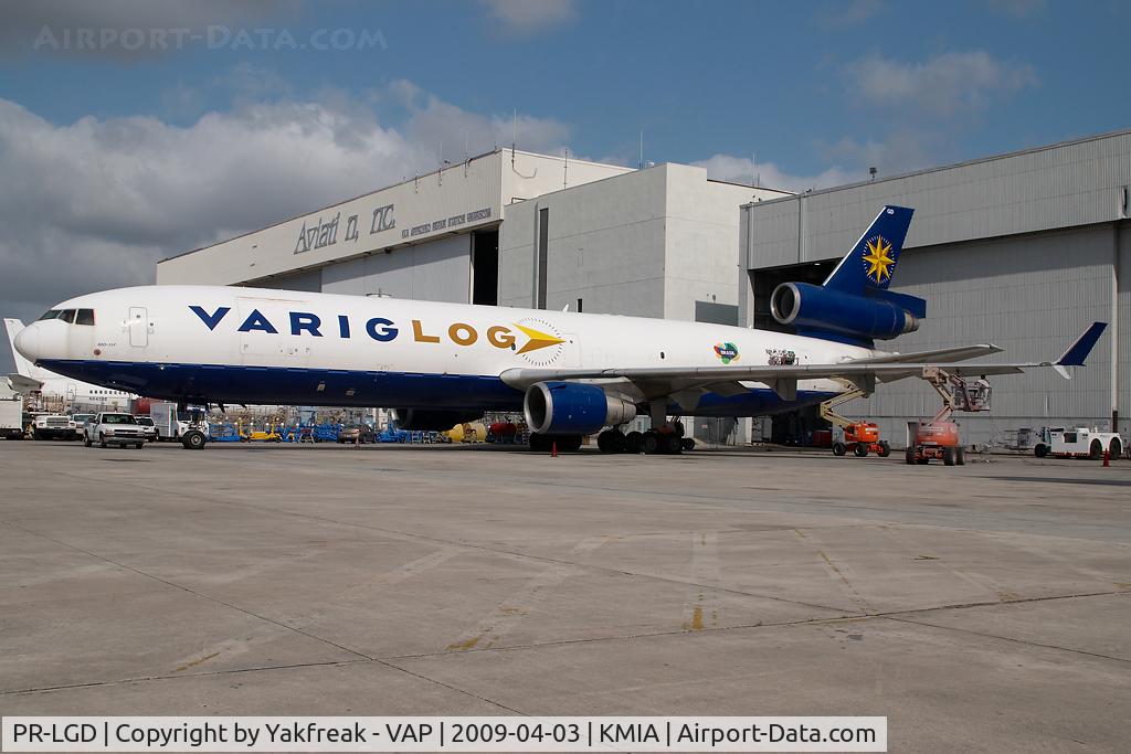 PR-LGD, 1990 McDonnell Douglas MD-11F C/N 48408, Varig LOG MD11
