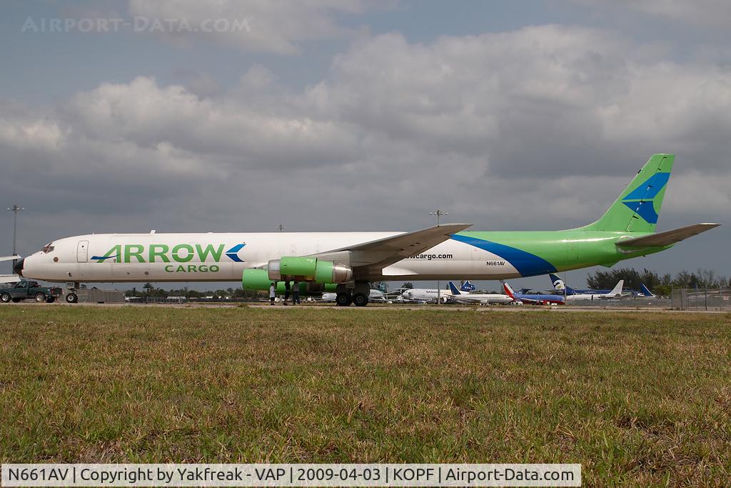 N661AV, 1968 Douglas DC-8-63F C/N 45969, Arrow Air DC8-63