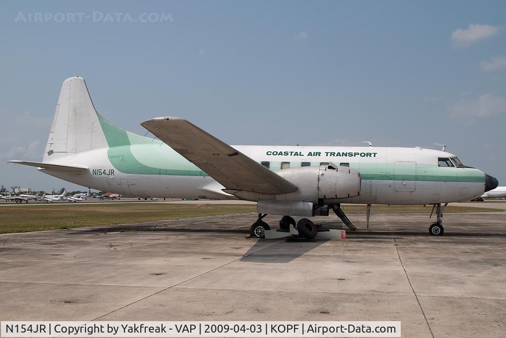 N154JR, 1953 Convair 340-32 C/N 47, Coastal Air Transport Convair 340