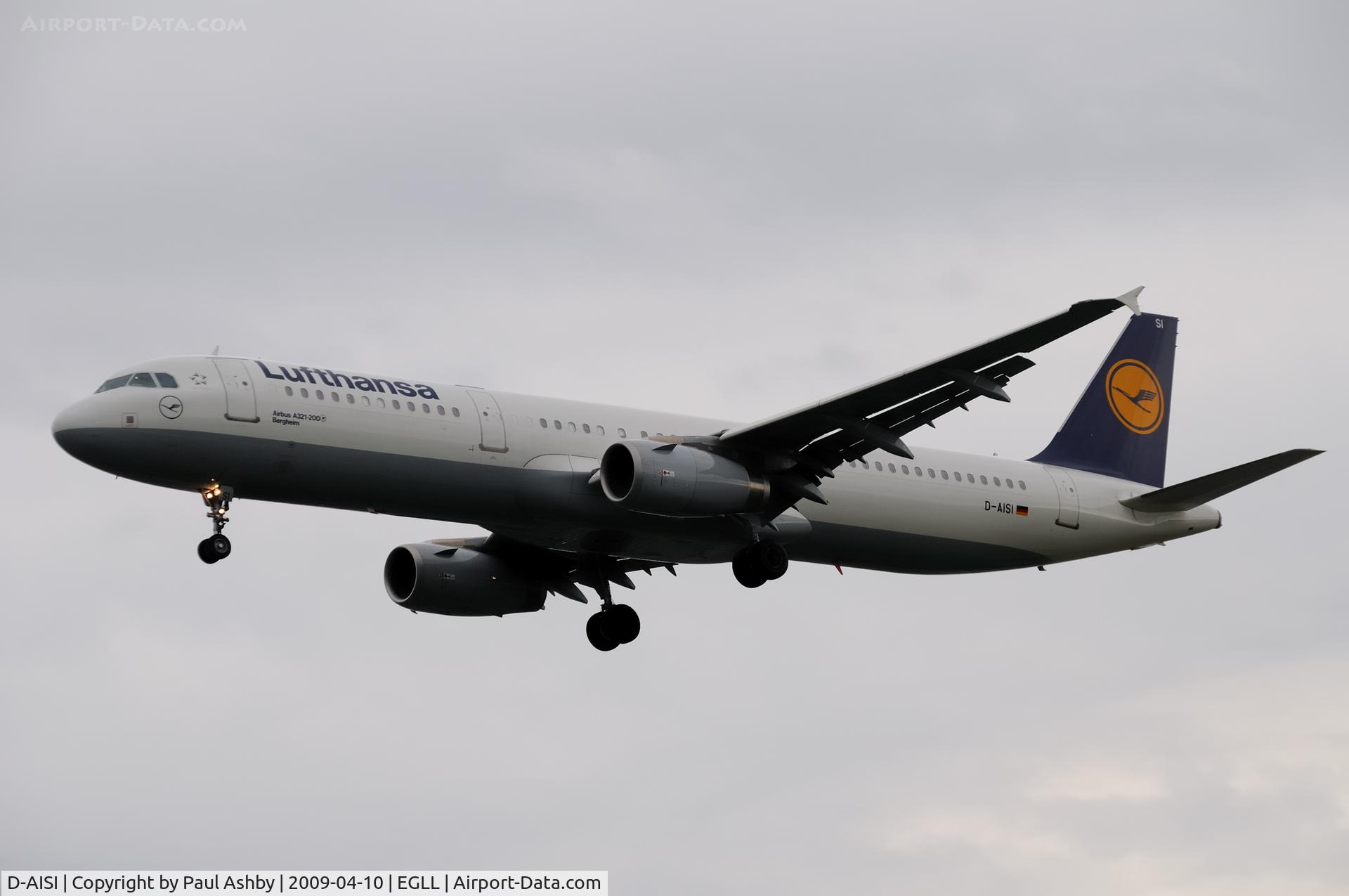 D-AISI, 2007 Airbus A321-231 C/N 3339, Airbus A-321