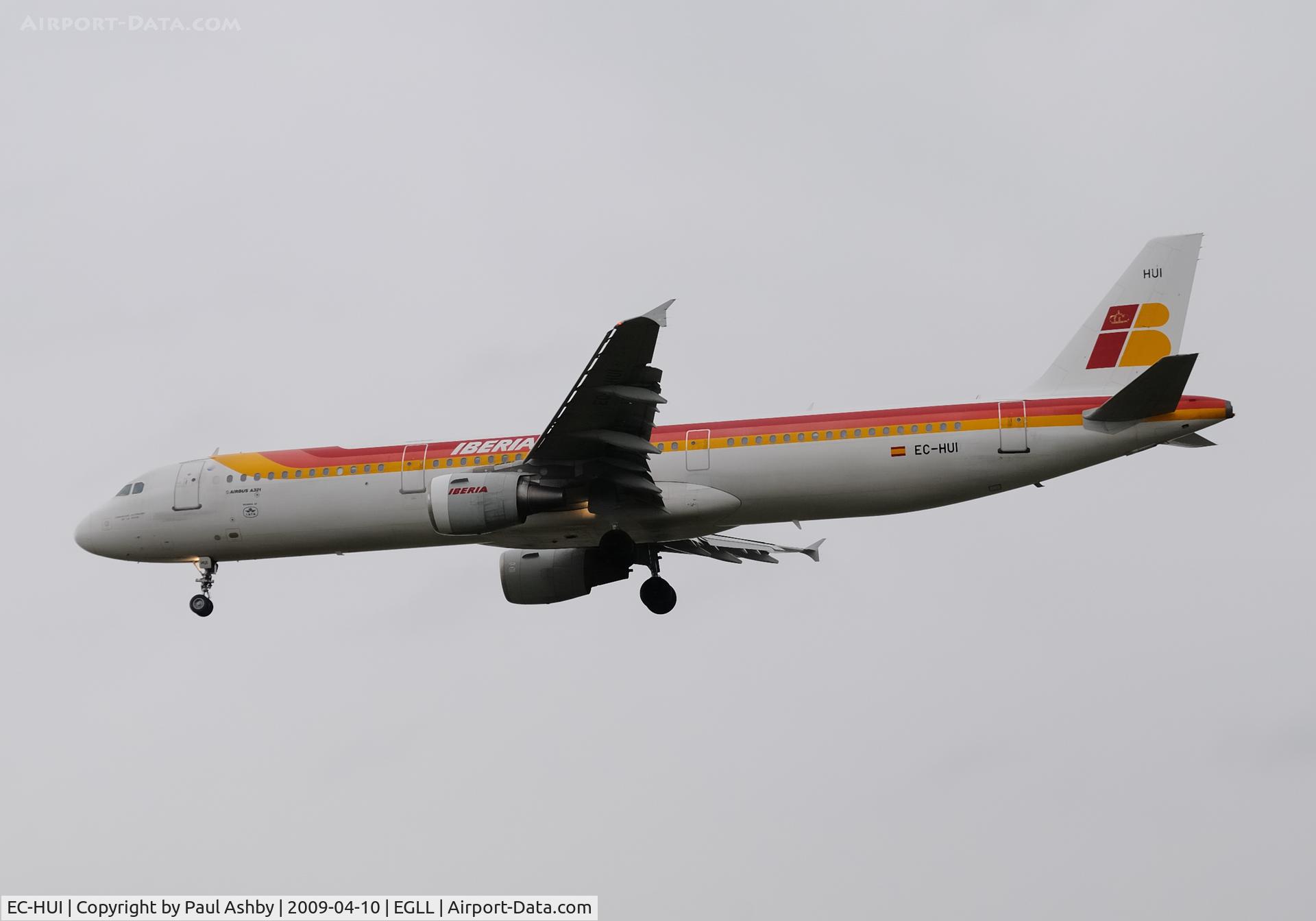 EC-HUI, 1999 Airbus A321-211 C/N 1027, Airbus A321