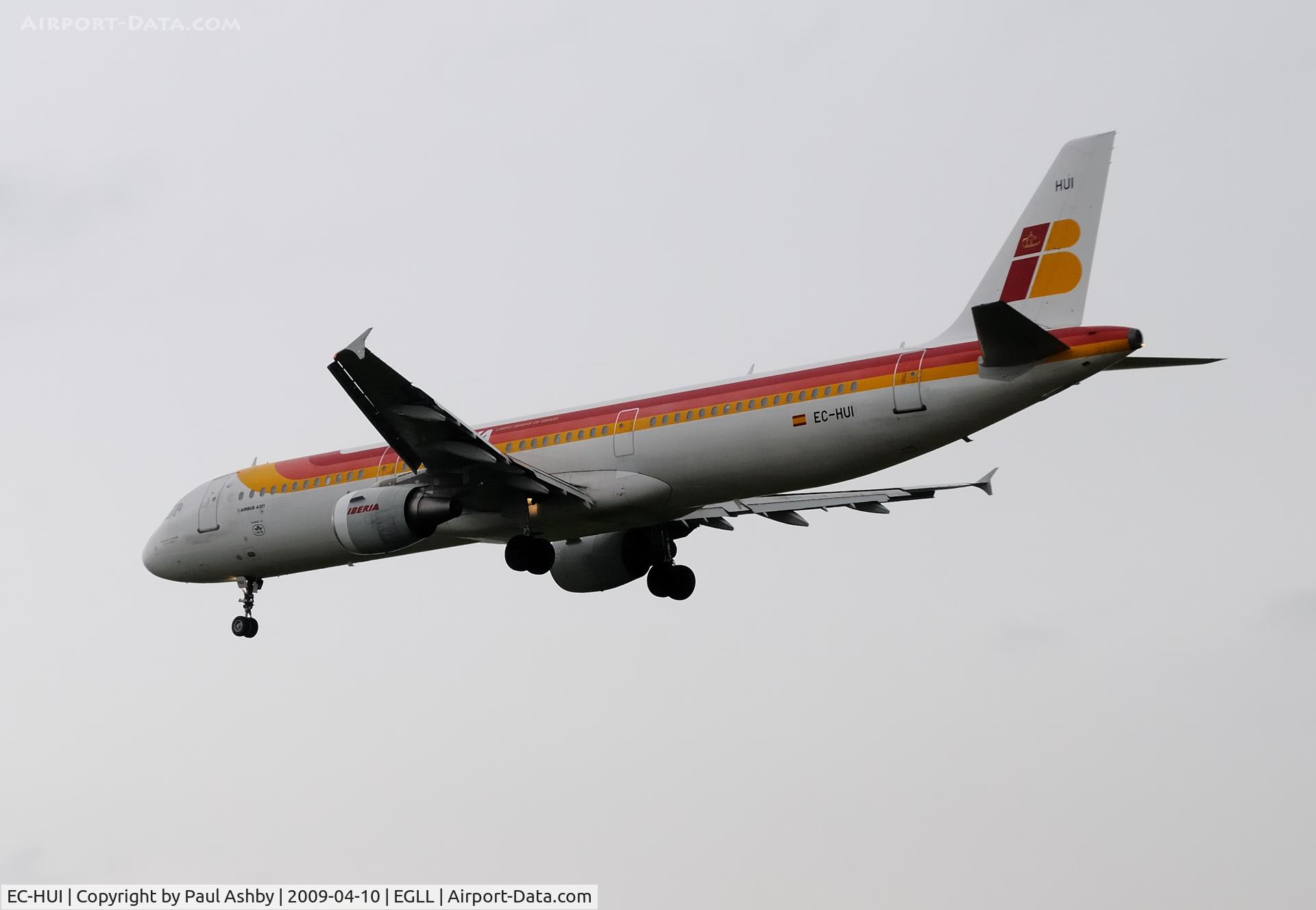 EC-HUI, 1999 Airbus A321-211 C/N 1027, Airbus A321