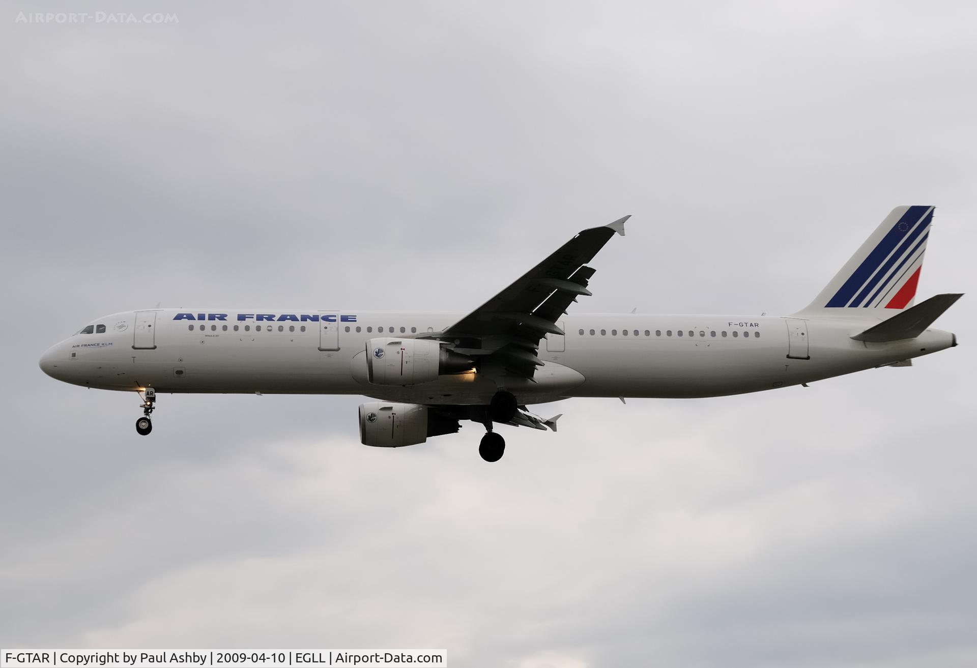 F-GTAR, 2008 Airbus A321-212 C/N 3401, Airbus A321