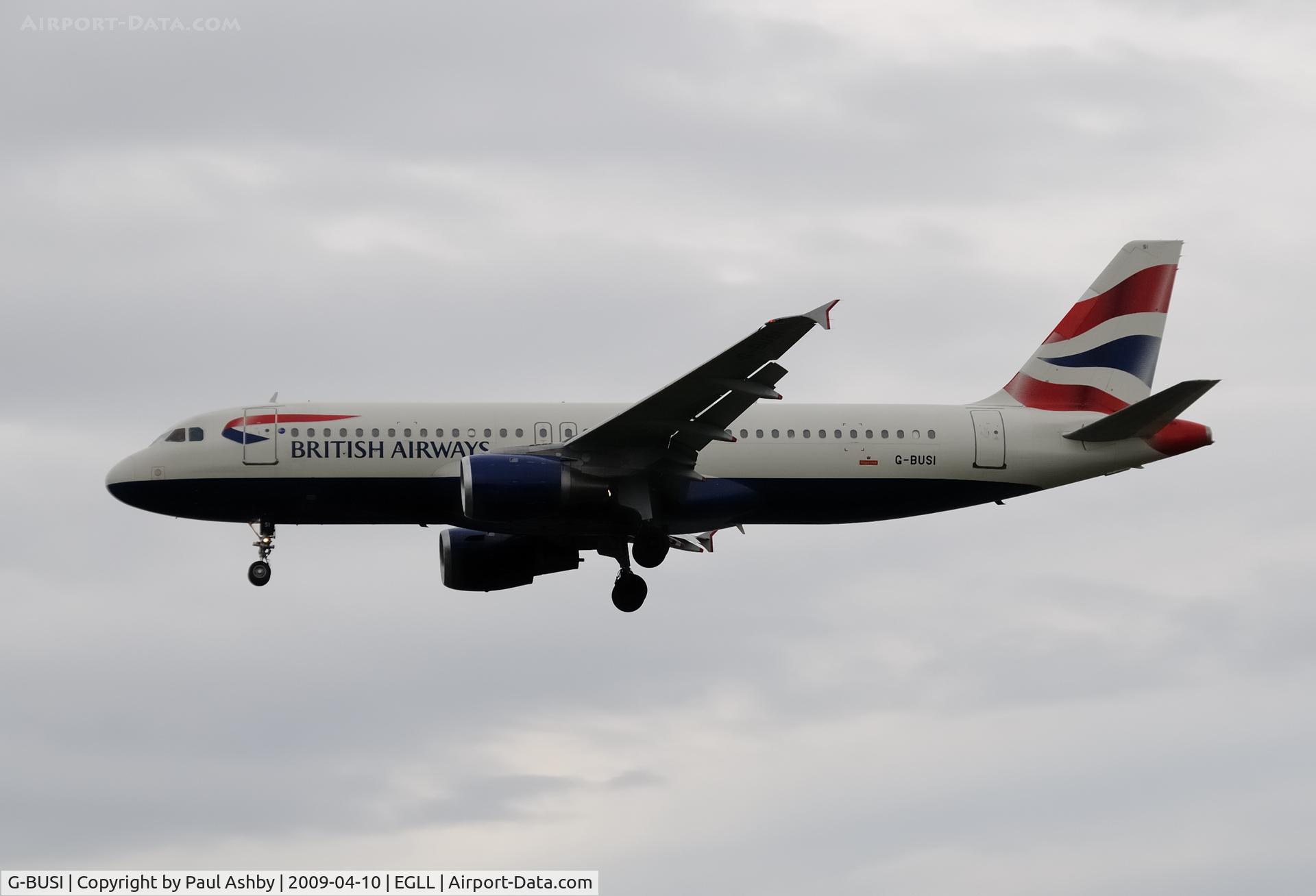 G-BUSI, 1990 Airbus A320-211 C/N 103, AIRBUS A320