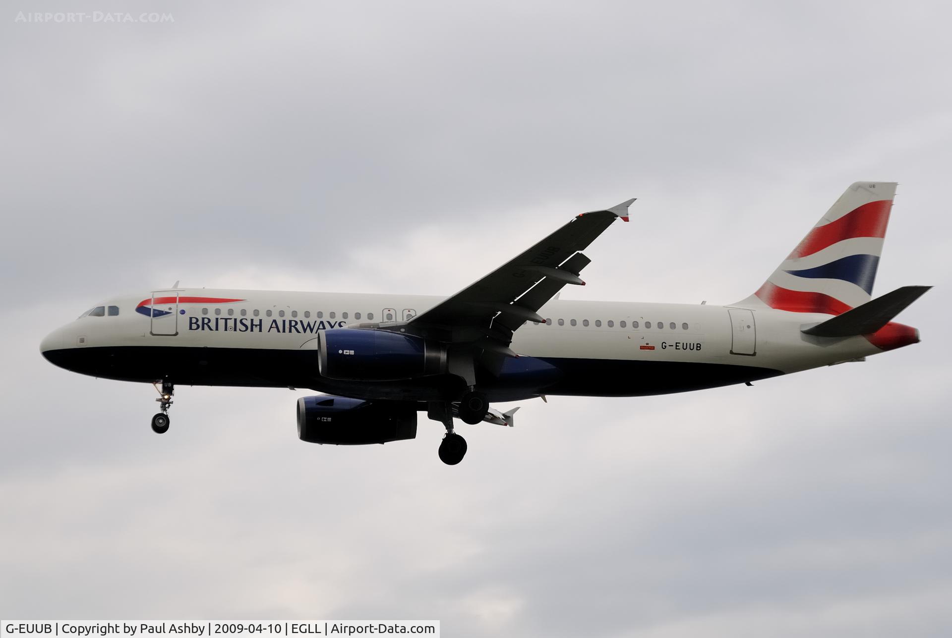 G-EUUB, 2002 Airbus A320-232 C/N 1689, AIRBUS A320