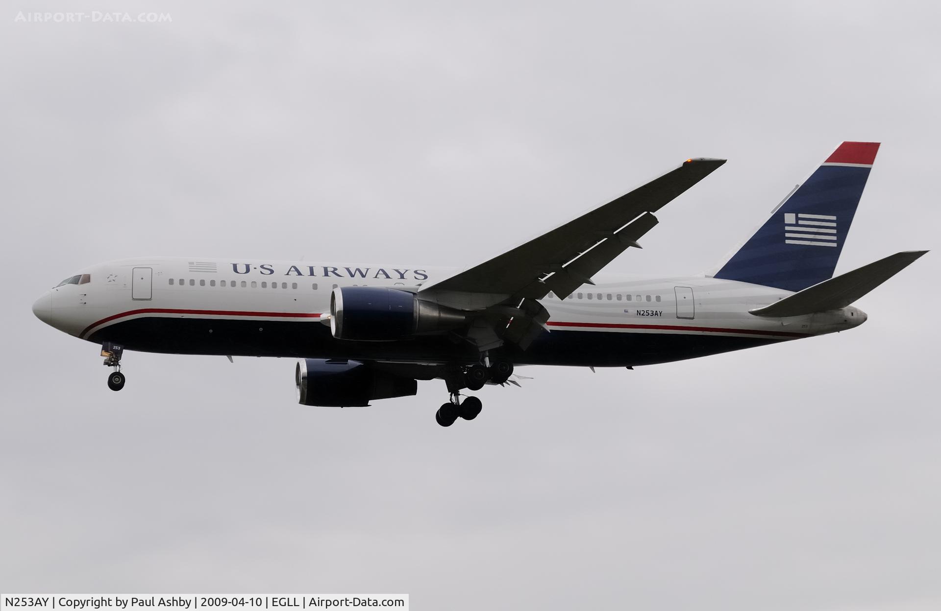 N253AY, 1990 Boeing 767-2B7 C/N 24894, Boeing 767