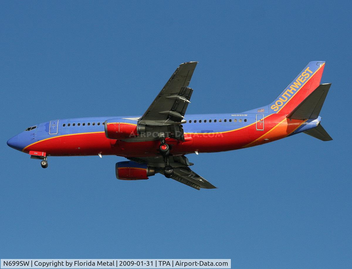 N699SW, 1987 Boeing 737-3Y0 C/N 23826, Southwest 737-300