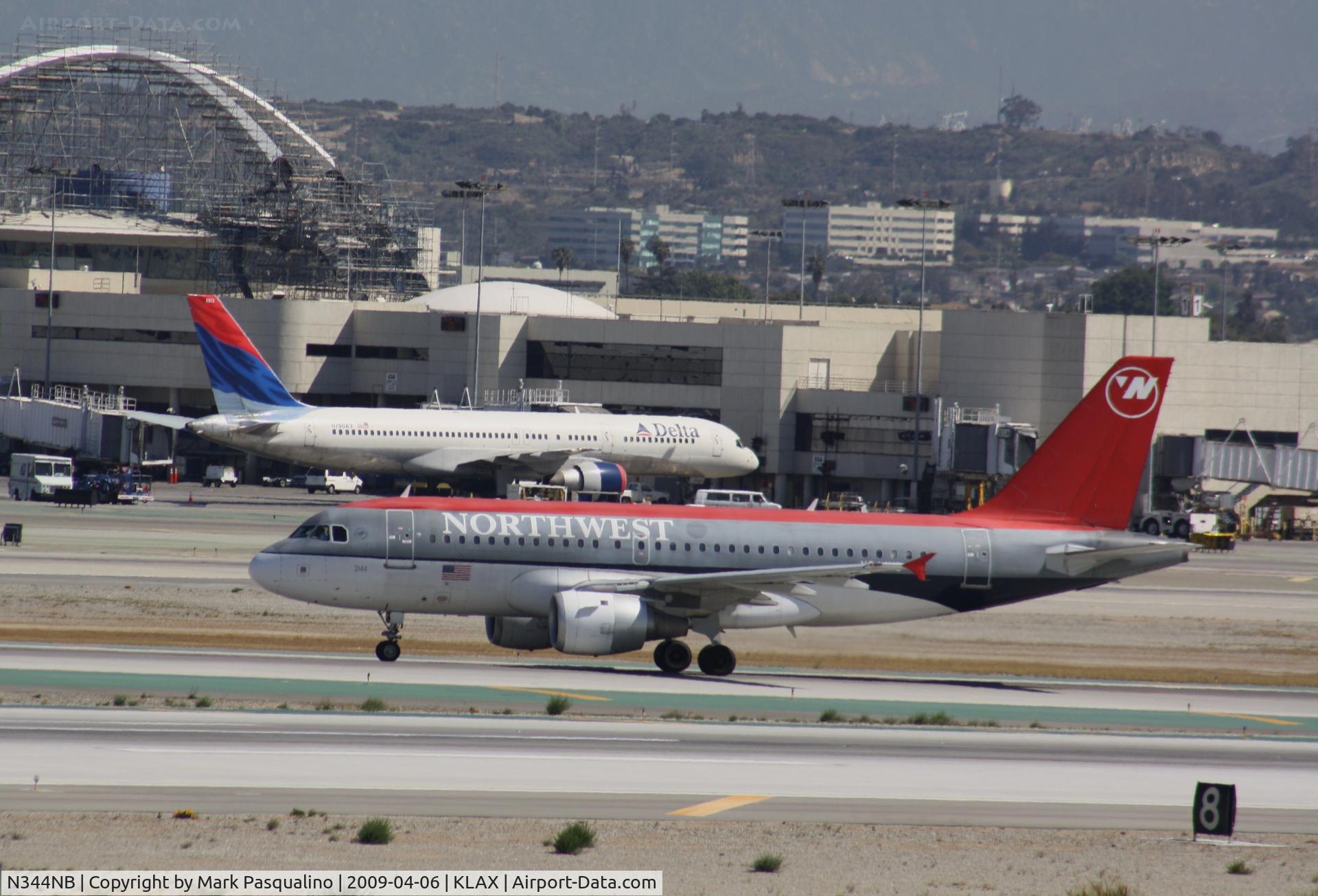N344NB, 2002 Airbus A319-114 C/N 1766, Airbus A319