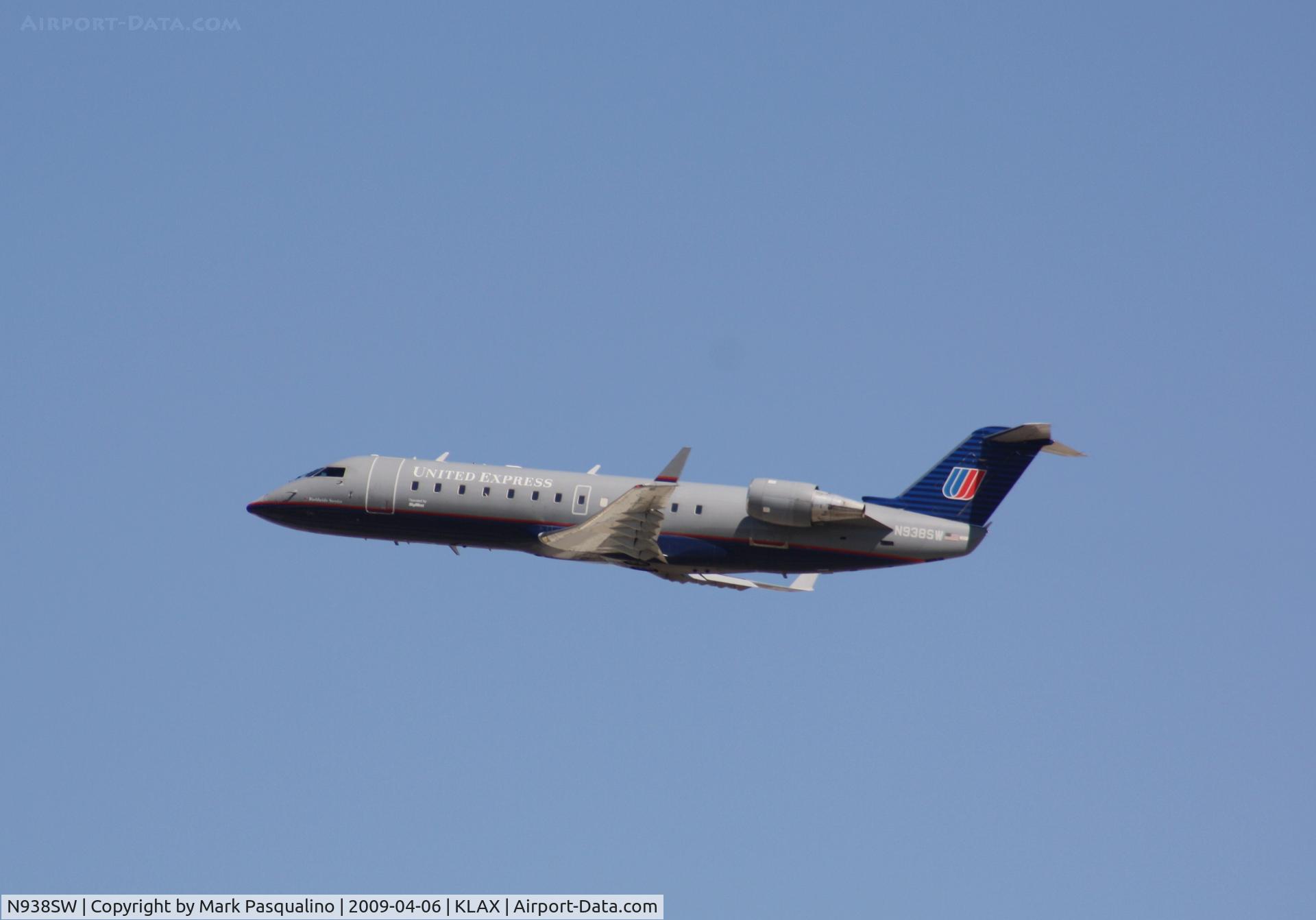 N938SW, 2003 Bombardier CRJ-200LR (CL-600-2B19) C/N 7741, CL-600-2B19