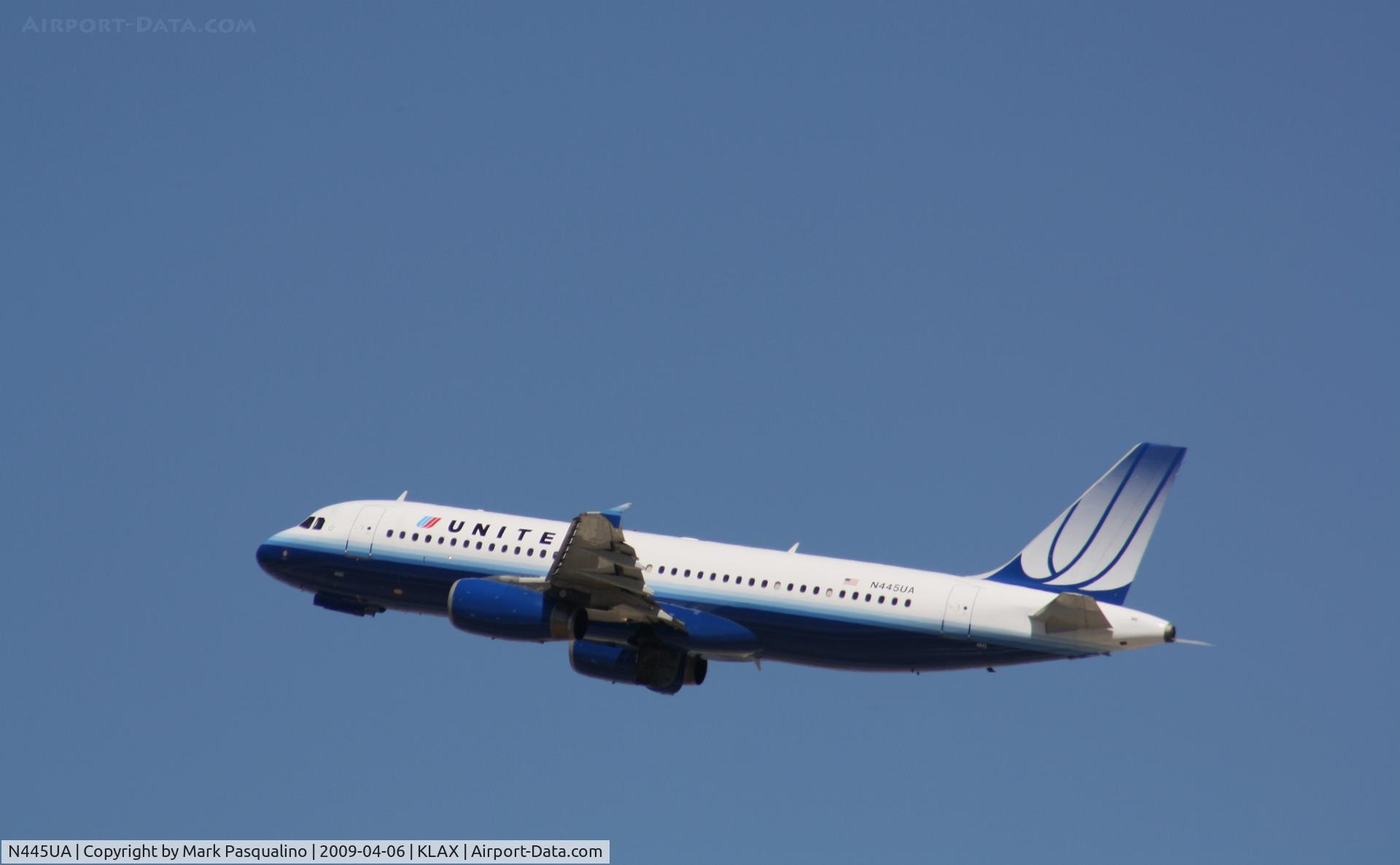 N445UA, 1998 Airbus A320-232 C/N 826, Airbus A320