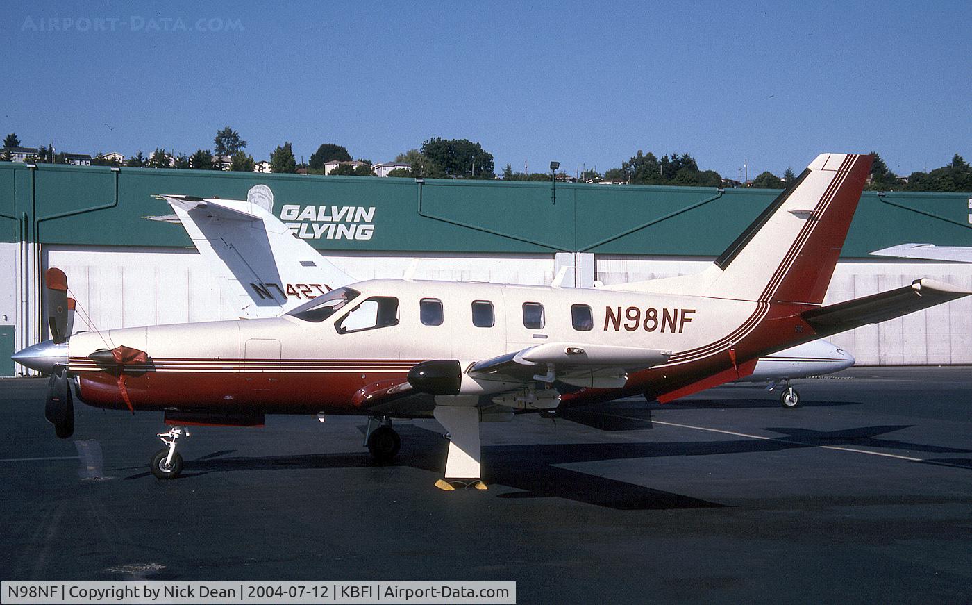 N98NF, 1998 Socata TBM-700 C/N 133, KBFI