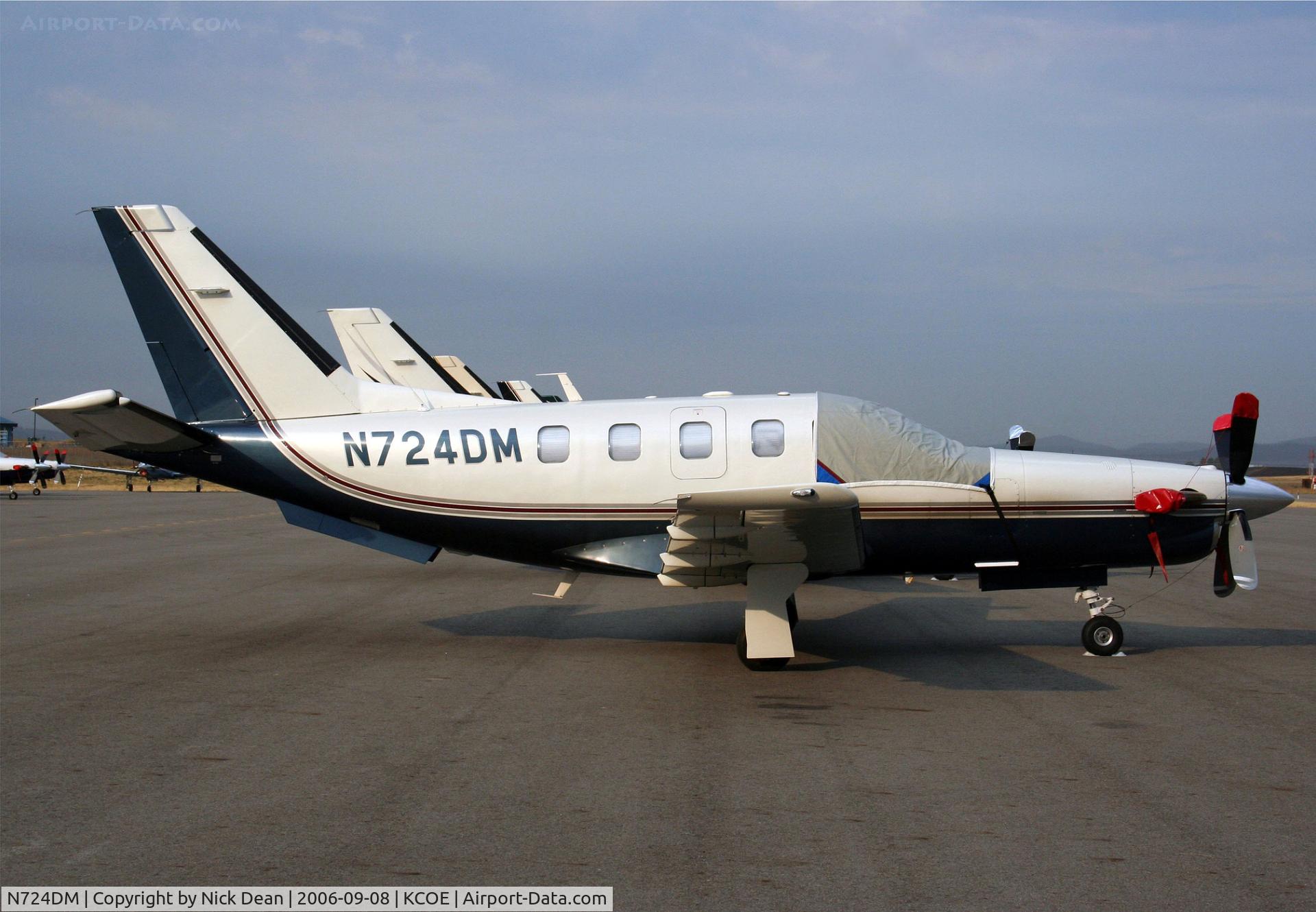 N724DM, 1999 Socata TBM-700 C/N 143, KCOE