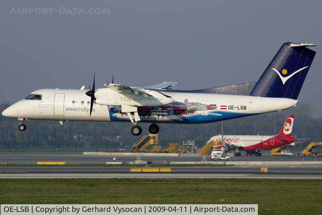 OE-LSB, 1998 De Havilland Canada DHC-8-314Q Dash 8 C/N 525, T-City Special
