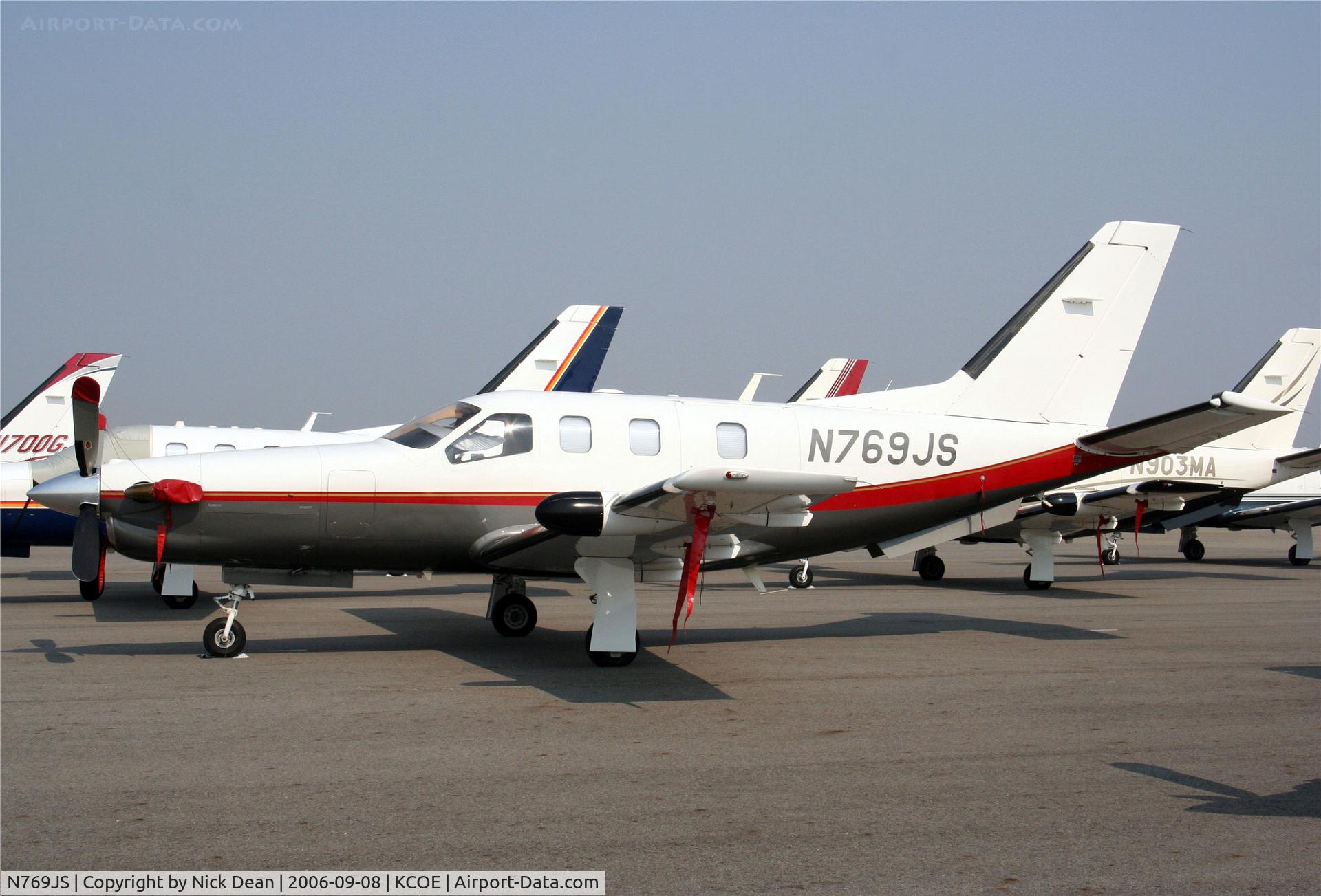 N769JS, 2001 Socata TBM-700 C/N 187, KCOE