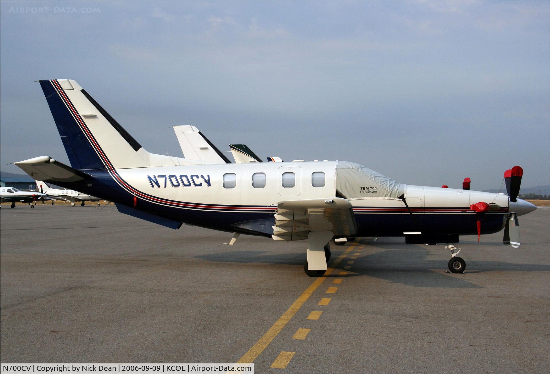 N700CV, 2002 Socata TBM-700 C/N 221, KCOE