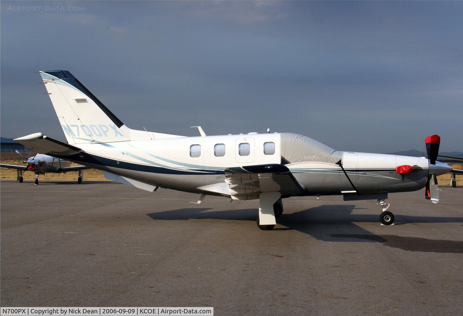 N700PX, 2002 Socata TBM-700 C/N 249, KCOE
