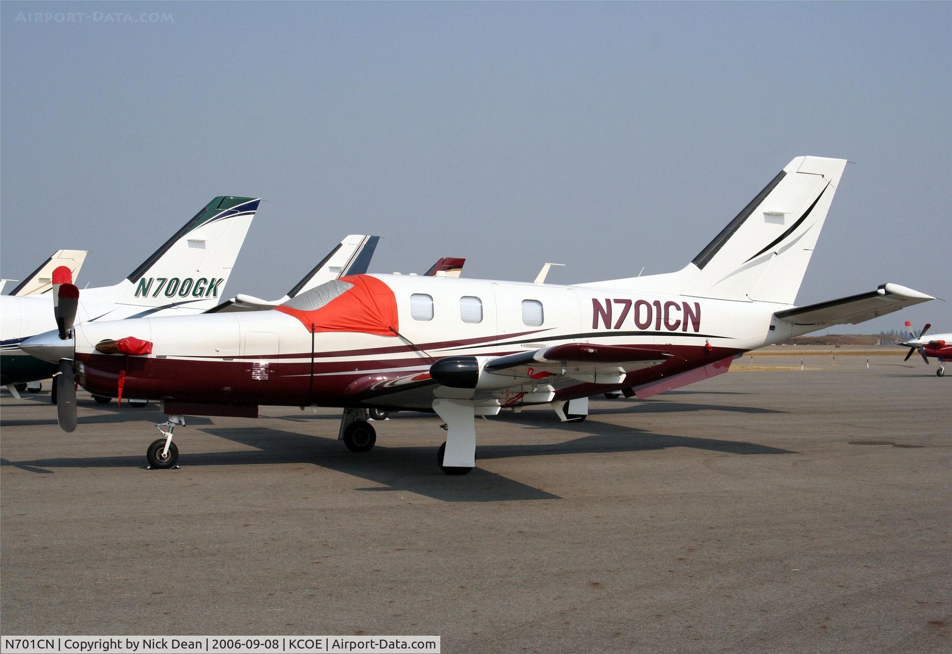 N701CN, 2003 Socata TBM-700 C/N 260, KCOE