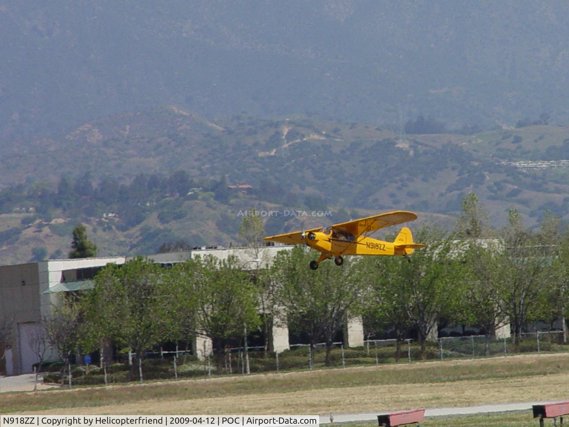 N918ZZ, 2006 American Legend AL3 C/N AL-1058, Off the ground before the first taxiway