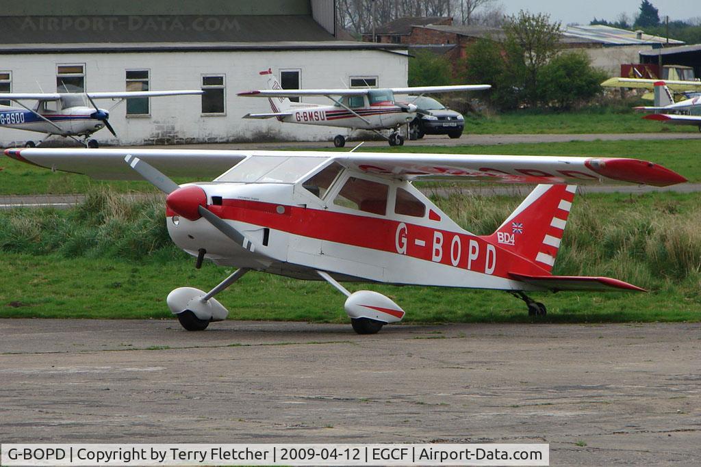 G-BOPD, 1974 Bede BD-4 C/N 632, Hewes Bede at Sandtoft