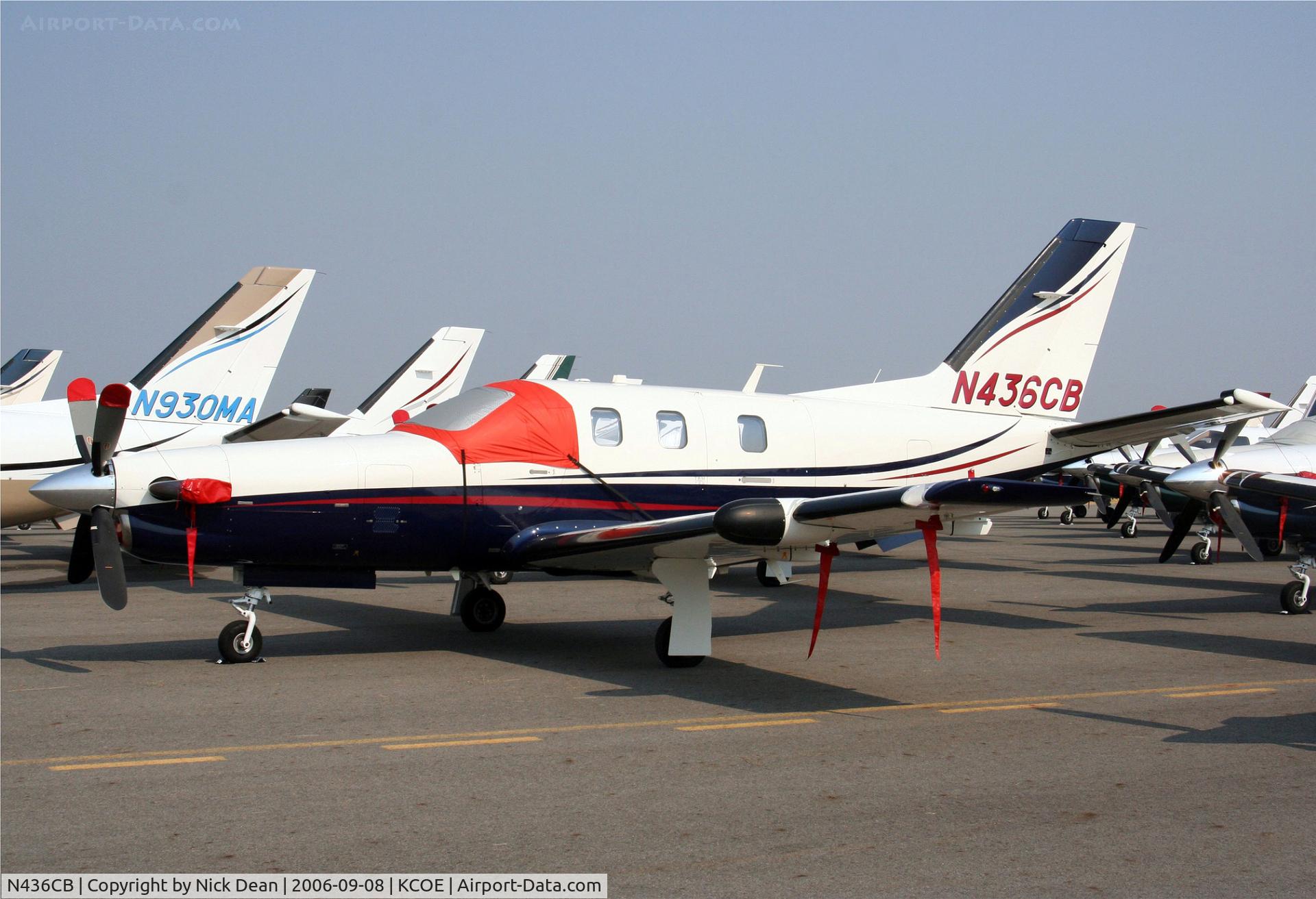 N436CB, 2005 Socata TBM-700 C/N 338, KCOE
