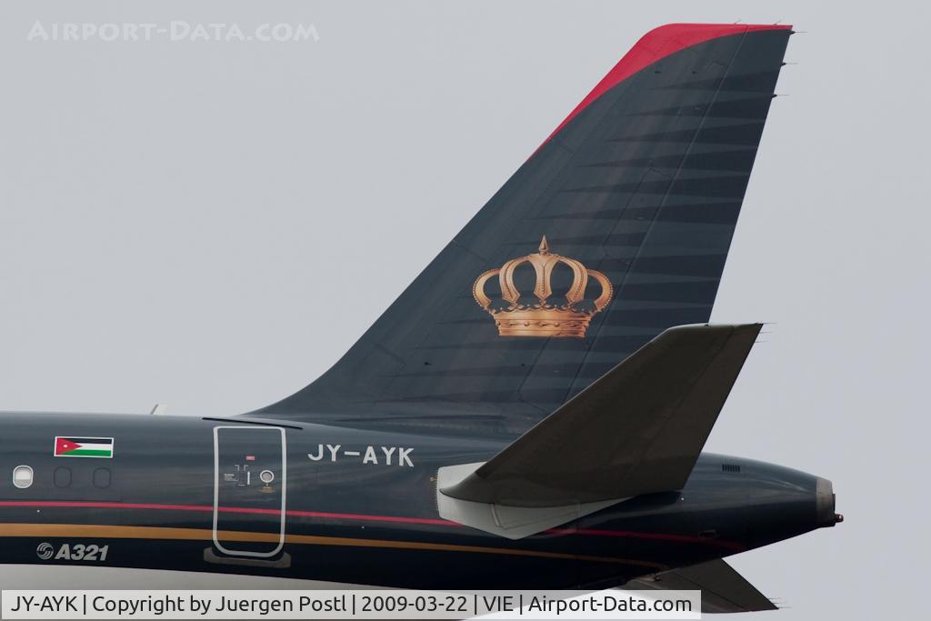 JY-AYK, 2008 Airbus A321-231 C/N 3522, Airbus A321-231