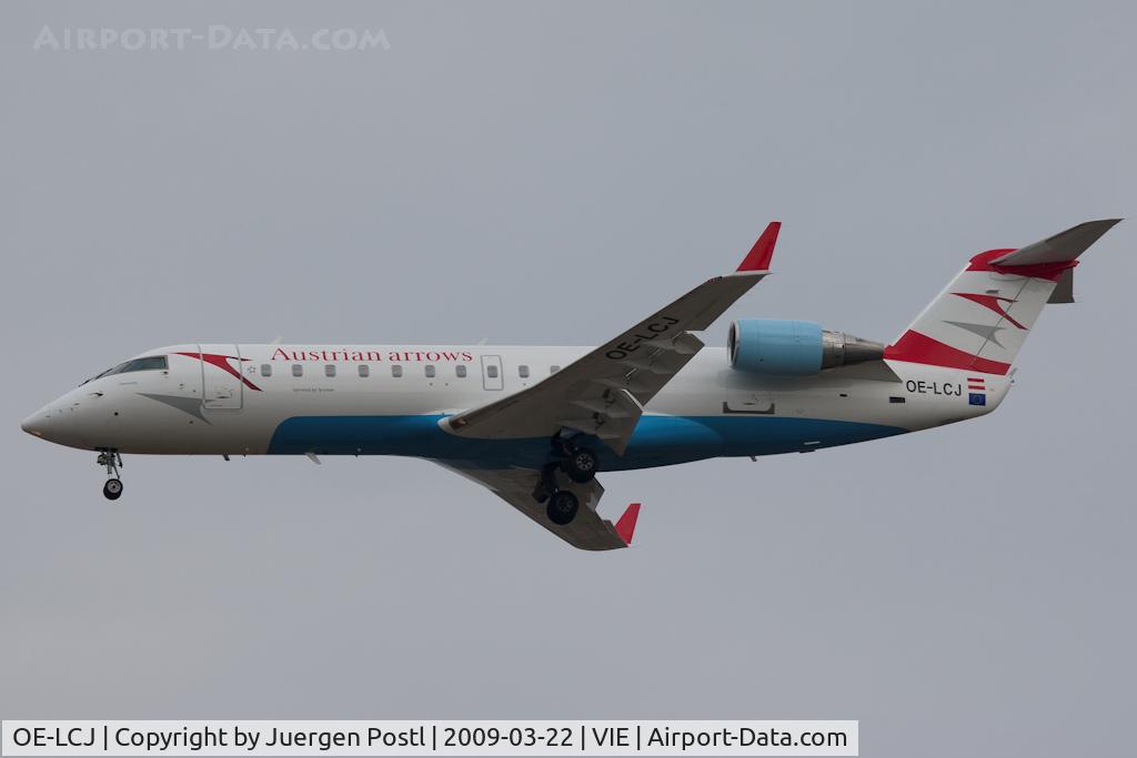 OE-LCJ, 1996 Canadair CRJ-200LR (CL-600-2B19) C/N 7142, Bombardier Inc. Canadair CL 600-2B19