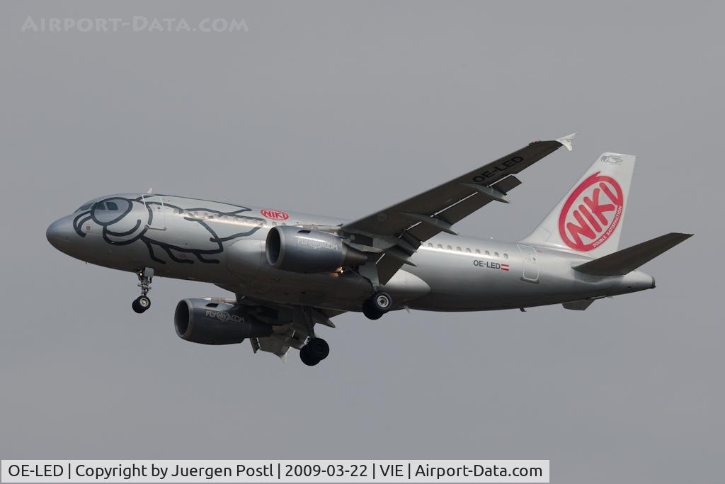 OE-LED, 2008 Airbus A319-112 C/N 3407, Airbus A319-112
