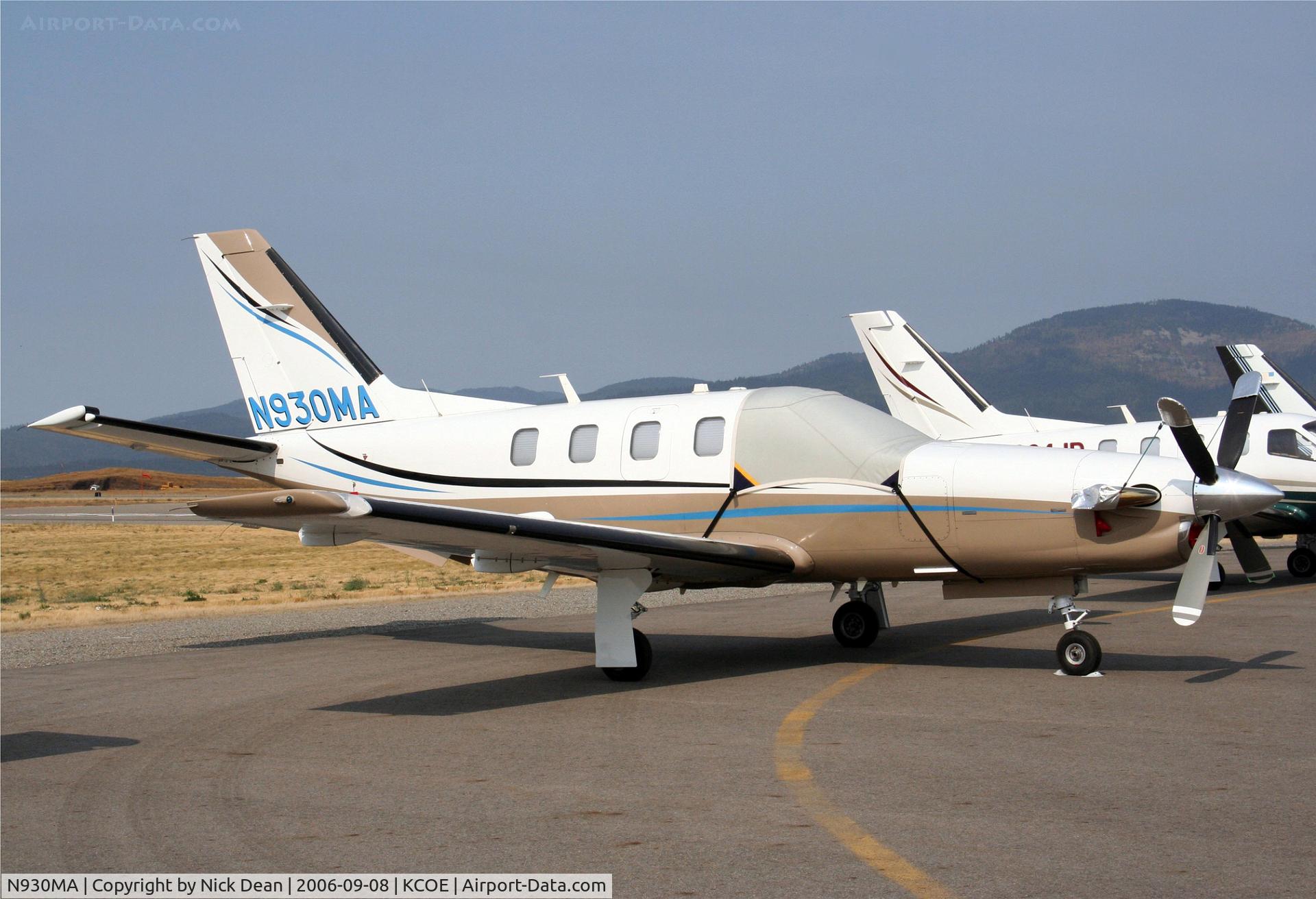N930MA, 2005 Socata TBM-700 C/N 340, KCOE