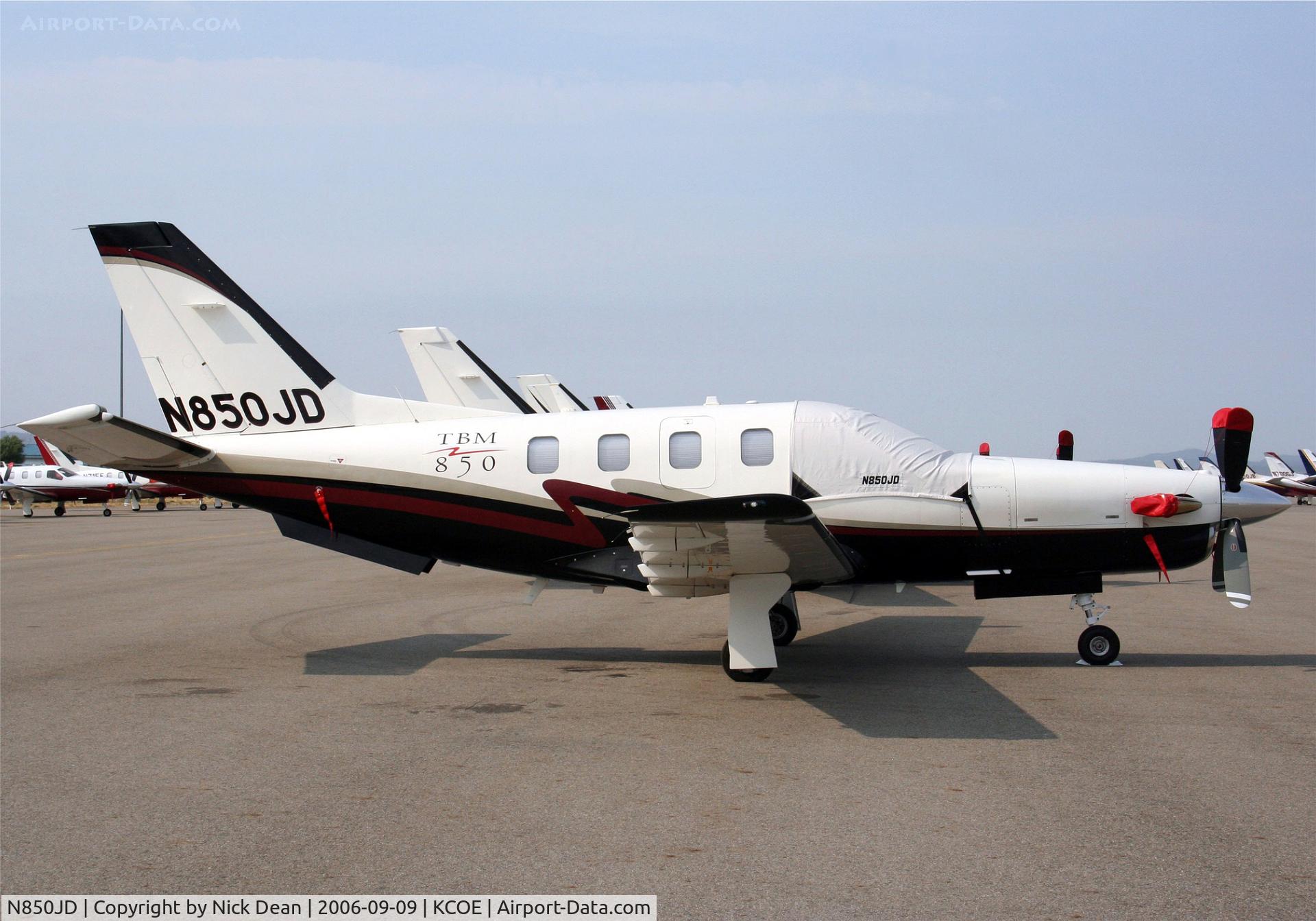 N850JD, 2006 Socata TBM-700 C/N 362, KCOE