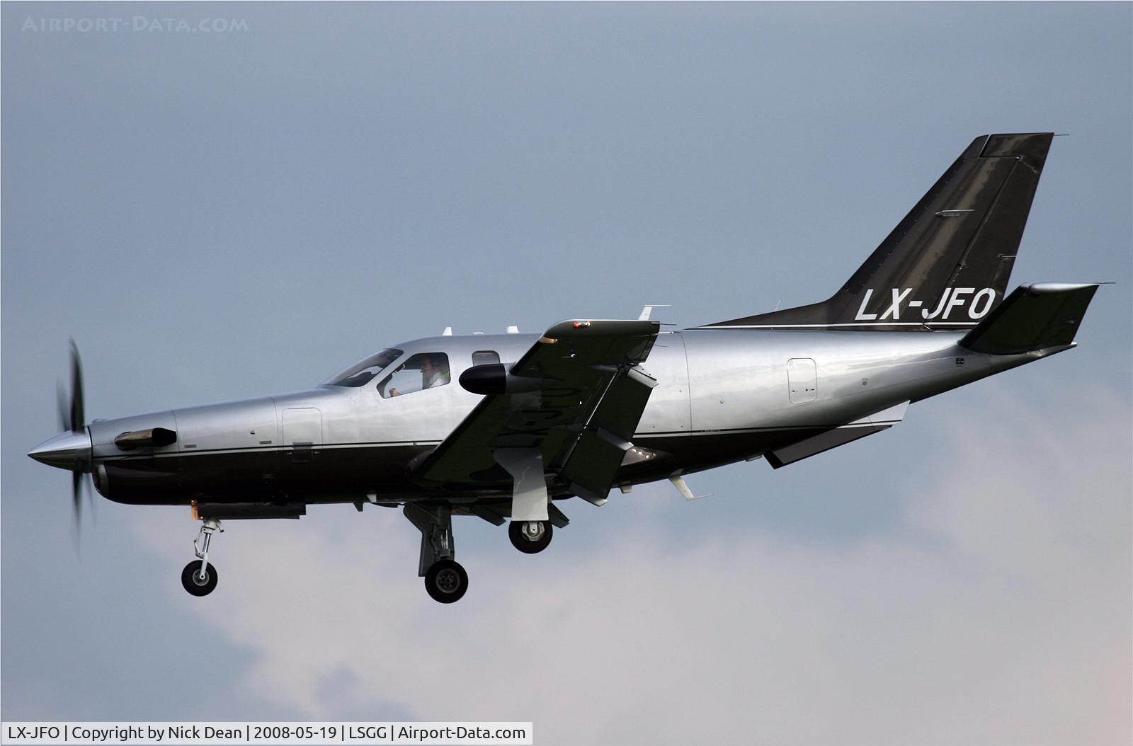 LX-JFO, 2007 Socata TBM-850 C/N 422, LSGG