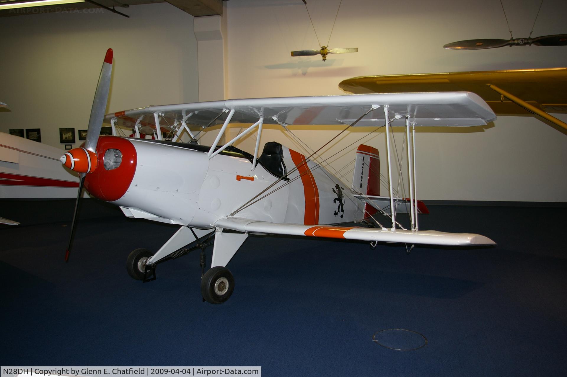 N28DH, Hickman Jungmeister DH-1 C/N 1, At the Science Museum of Oklahoma in Oklahoma City