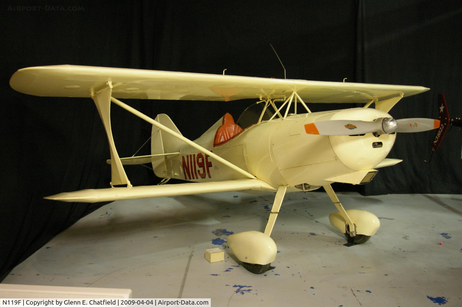 N119F, 1963 Mong Special MS-3 C/N 711, At the Science Museum of Oklahoma in Oklahoma City