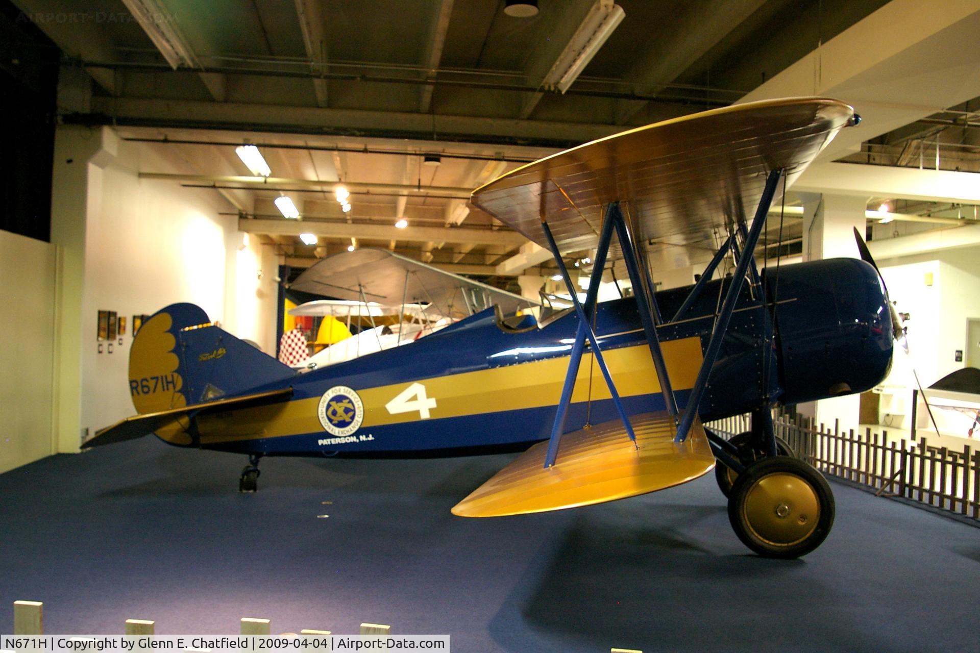 N671H, 1929 Travel Air D-4000 C/N 1266, At the Science Museum of Oklahoma in Oklahoma City