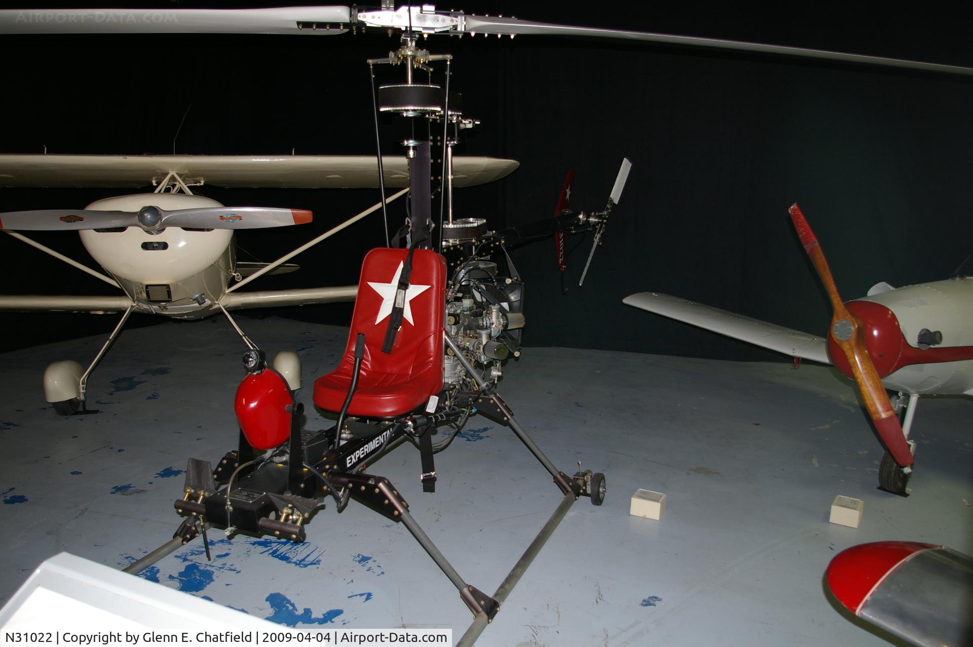 N31022, Banks Donald J LONESTAR SPRT HELICO C/N 011, At the Science Museum of Oklahoma in Oklahoma City