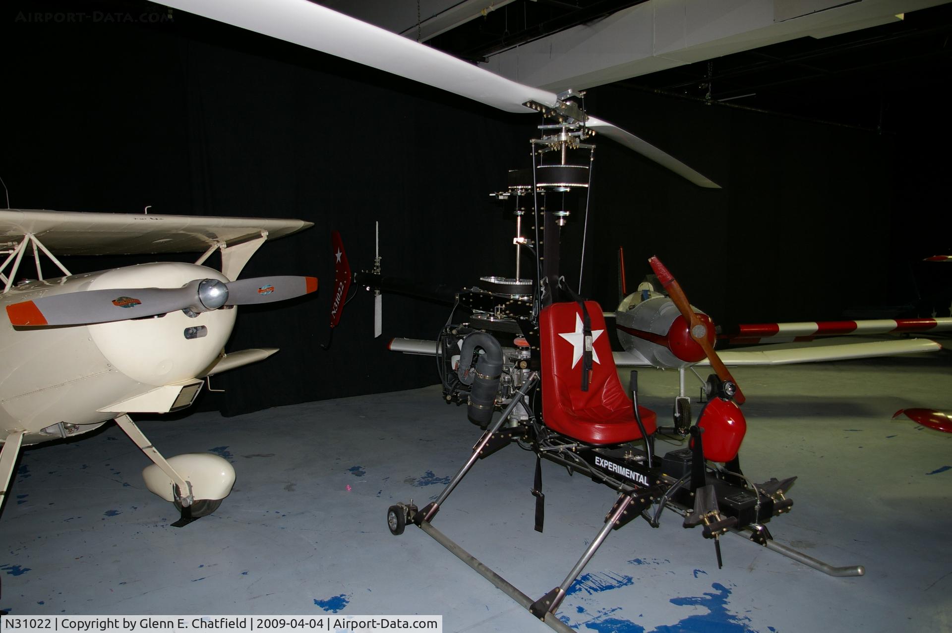 N31022, Banks Donald J LONESTAR SPRT HELICO C/N 011, At the Science Museum of Oklahoma in Oklahoma City