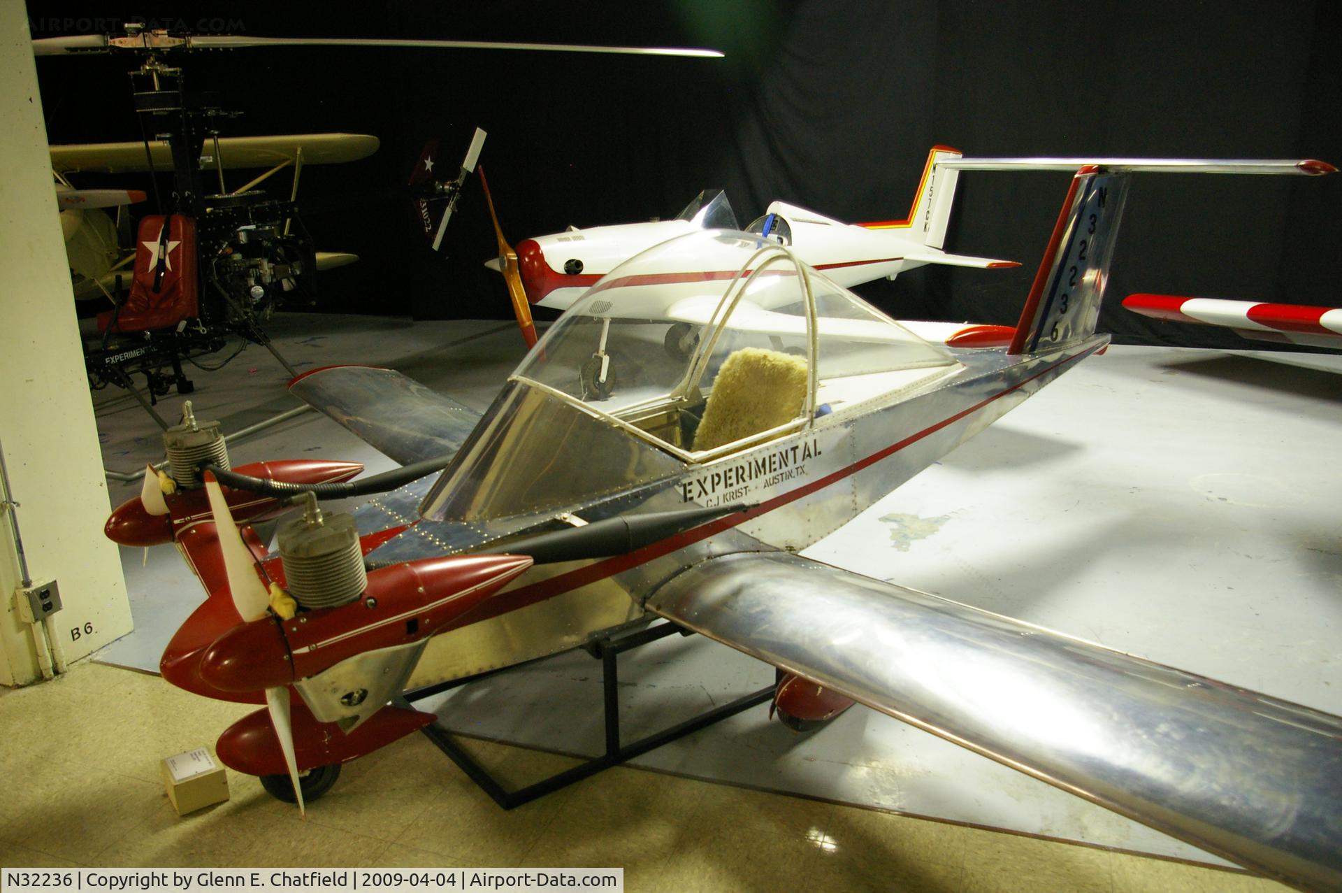 N32236, 1983 Zenair MC-12 Cricket C/N 12-0061, At the Science Museum of Oklahoma in Oklahoma City