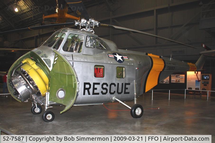 52-7587, 1952 Sikorsky H-19B Chickasaw C/N 55734, 1952 Sikorsky UH-19B Chickasaw, painted up as the H-19A 