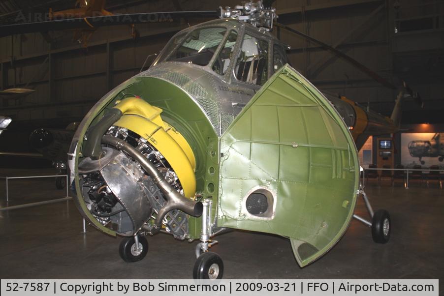 52-7587, 1952 Sikorsky H-19B Chickasaw C/N 55734, 1952 Sikorsky UH-19B Chickasaw, painted up as the H-19A 