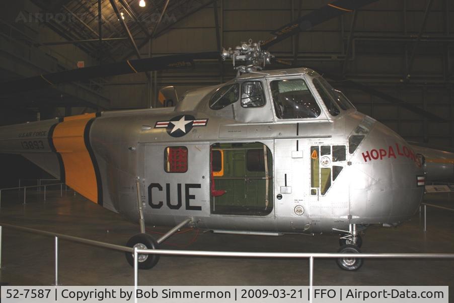 52-7587, 1952 Sikorsky H-19B Chickasaw C/N 55734, 1952 Sikorsky UH-19B Chickasaw, painted up as the H-19A 