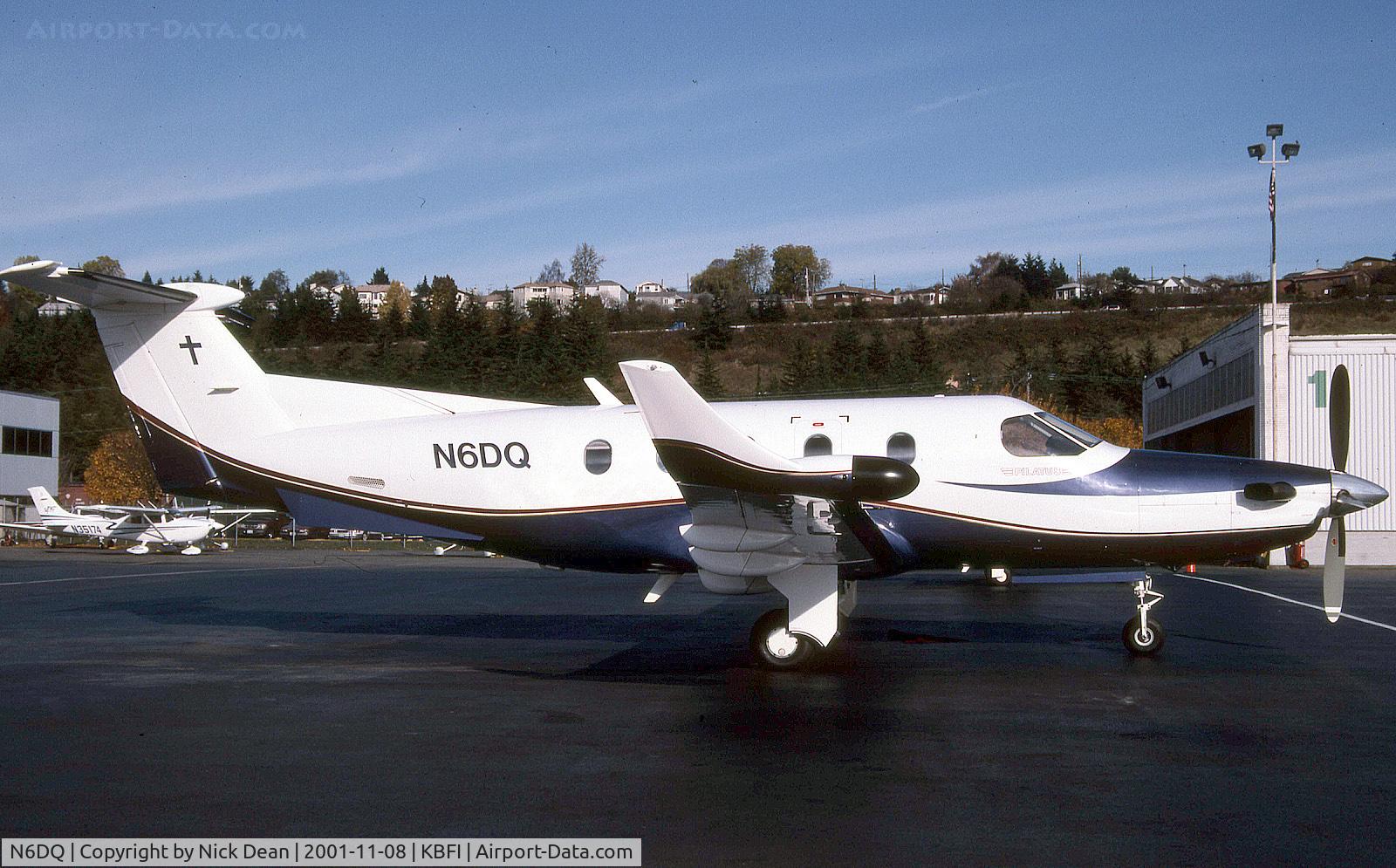 N6DQ, 1996 Pilatus PC-12 C/N 143, KBFI