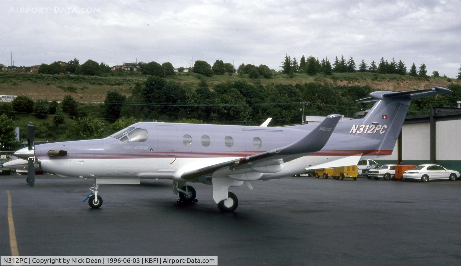 N312PC, 1996 Pilatus PC-12/45 C/N 144, KBFI