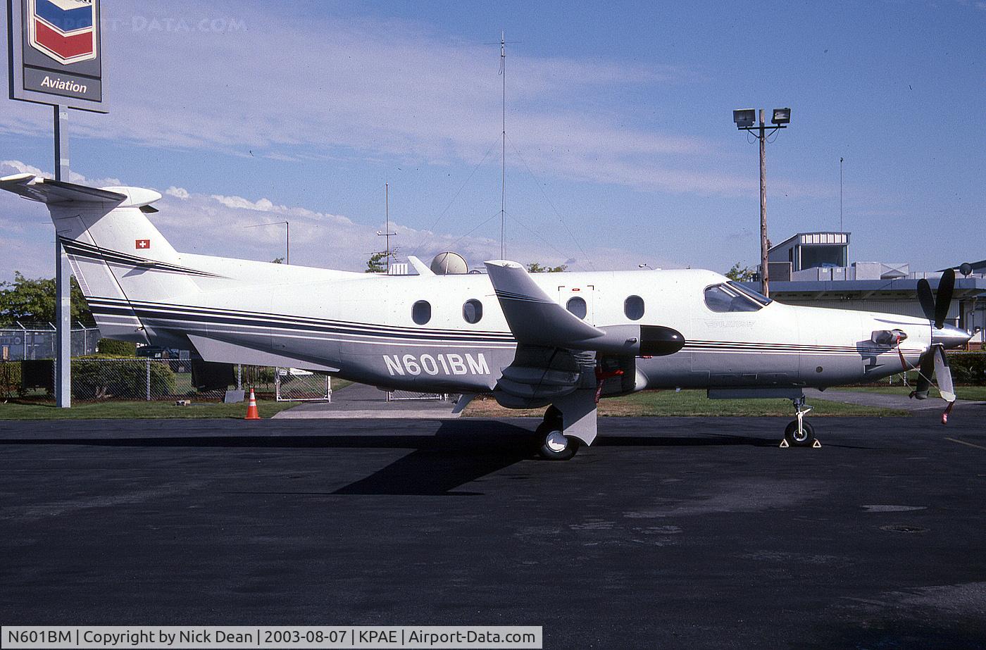 N601BM, 1997 Pilatus PC-12/45 C/N 181, KPAE