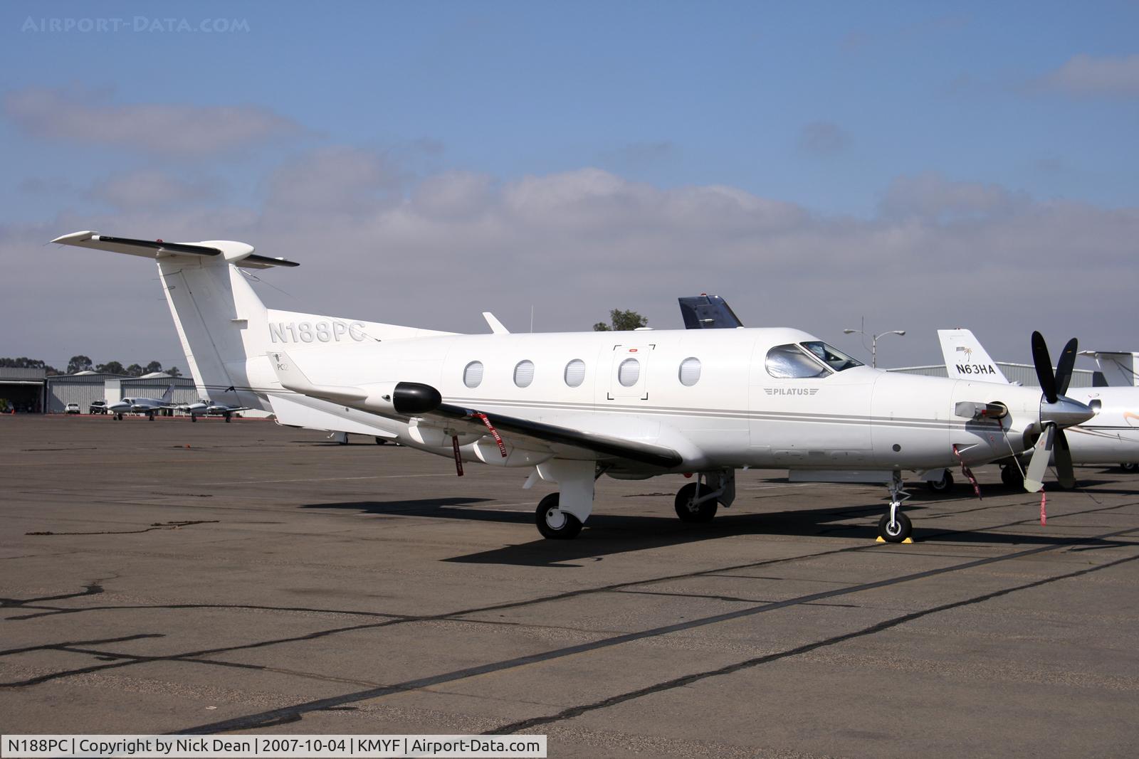 N188PC, 1997 Pilatus PC-12/45 C/N 188, KMYF