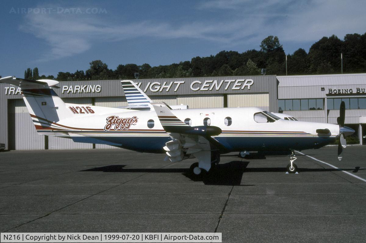 N216, 1997 Pilatus PC-12/45 C/N 194, KBFI