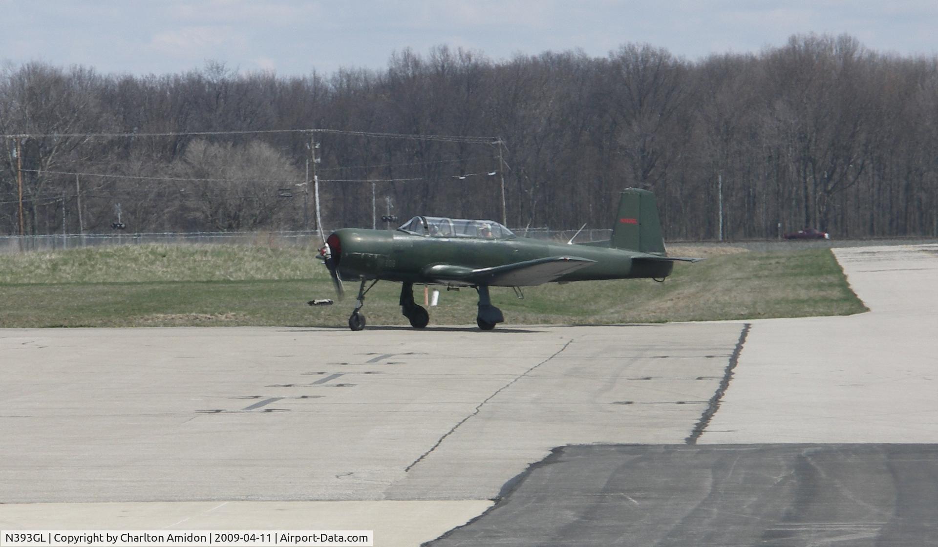 N393GL, 1982 Nanchang CJ-6 C/N 3832022, on the ramp at MRT